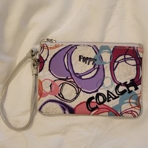 Coach Poppy Small Wristlet